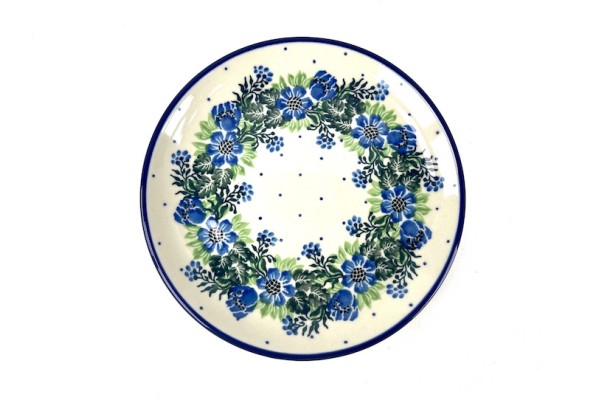 261 Bunzlau Gebaksbordje 1534X 261 Gebaksbordjes